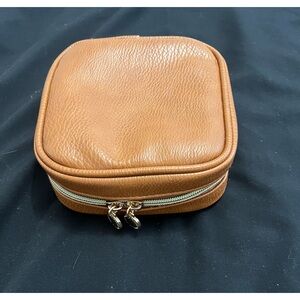 Poppy & Peonies Tech Case Cognac